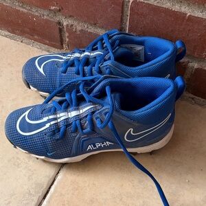 Nike Kids Alpha Blue cleats
